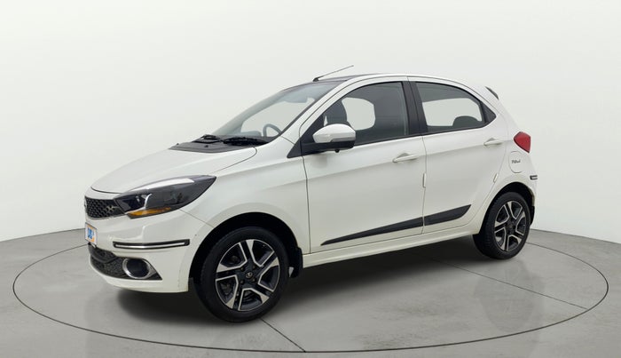 2019 Tata Tiago XZA PLUS DUAL TONE PETROL, Petrol, Automatic, 27,407 km, Left Front Diagonal