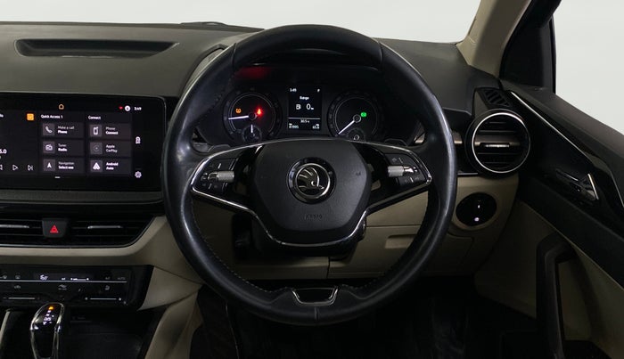 2022 Skoda SLAVIA AMBITION 1.0L TSI AT, Petrol, Automatic, 81,928 km, Steering Wheel Close Up