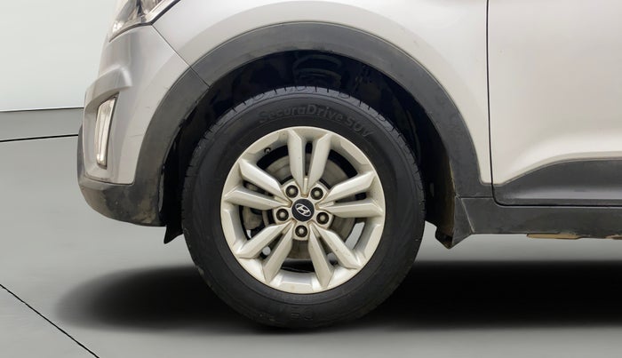 2017 Hyundai Creta SX PLUS 1.6 PETROL, Petrol, Manual, 75,155 km, Left Front Wheel