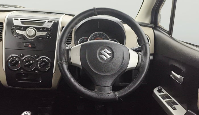 2015 Maruti Wagon R 1.0 VXI, Petrol, Manual, 55,792 km, Steering Wheel Close Up