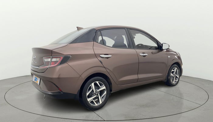 2020 Hyundai AURA SX PLUS 1.2 AMT CRDI, Diesel, Automatic, 97,609 km, Right Back Diagonal