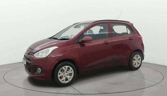 2015 Hyundai Grand i10 SPORTZ 1.2 KAPPA VTVT, Petrol, Manual, 1,38,176 km, Left Front Diagonal
