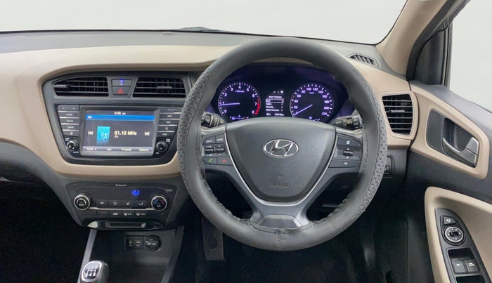 2016 Hyundai Elite i20 ASTA 1.2, Petrol, Manual, 1,01,012 km, Steering Wheel Close Up