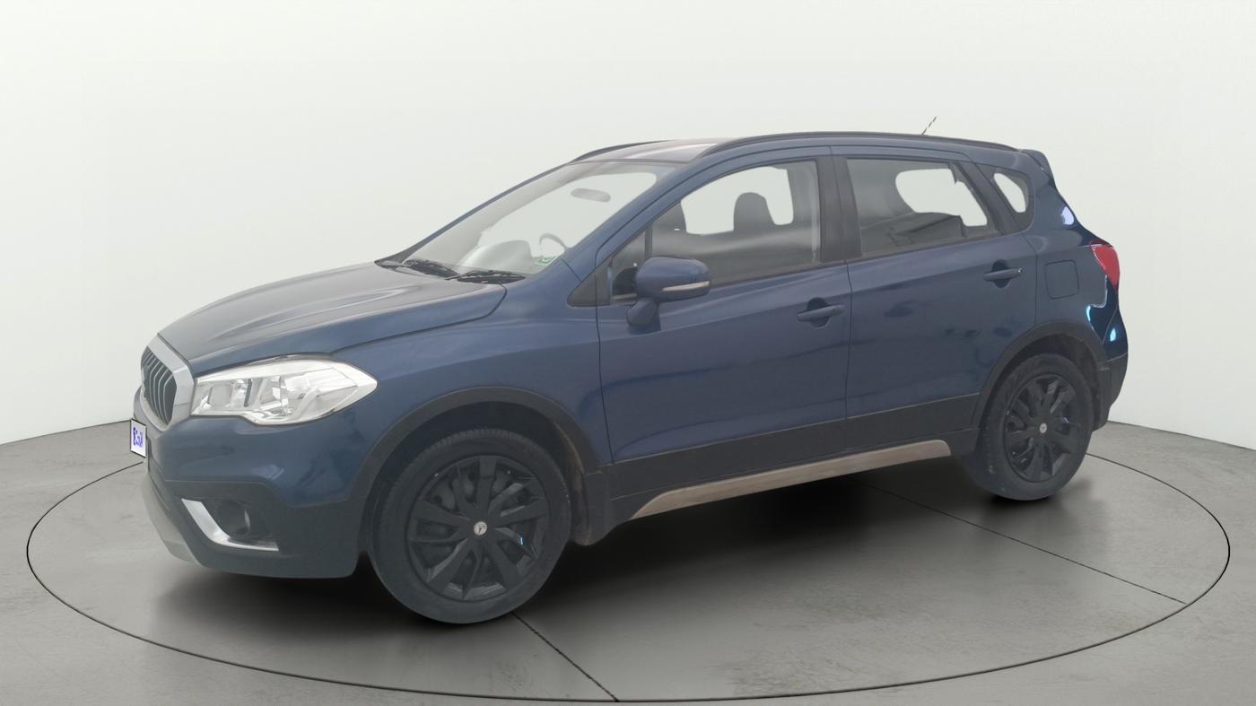 2021 Maruti S Cross ZETA AT 1.5, Petrol, Automatic, 45,228 km, Left Front Diagonal
