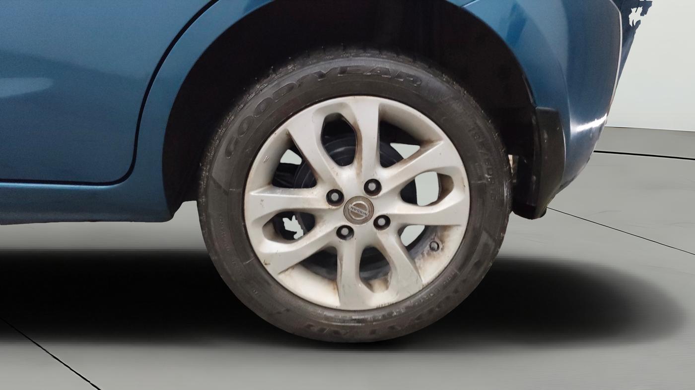 2014 Nissan Micra Active XV, Petrol, Manual, 65,989 km, Left Rear Wheel