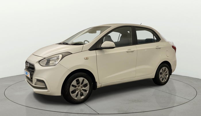 2017 Hyundai Xcent E+, Petrol, Manual, 62,475 km, Left Front Diagonal