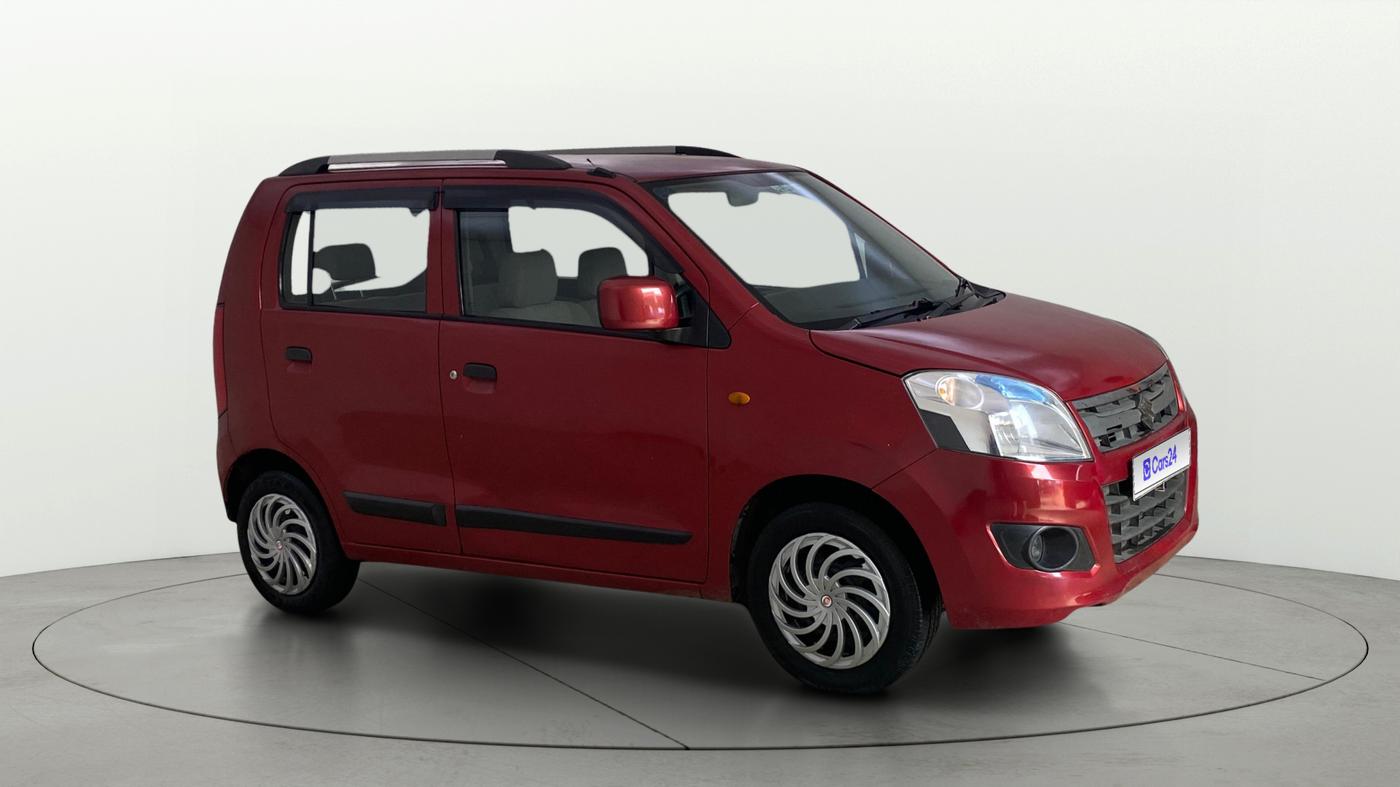 2013 Maruti Wagon R 1.0 VXI, CNG, Manual, 72,494 km, Right Front Diagonal