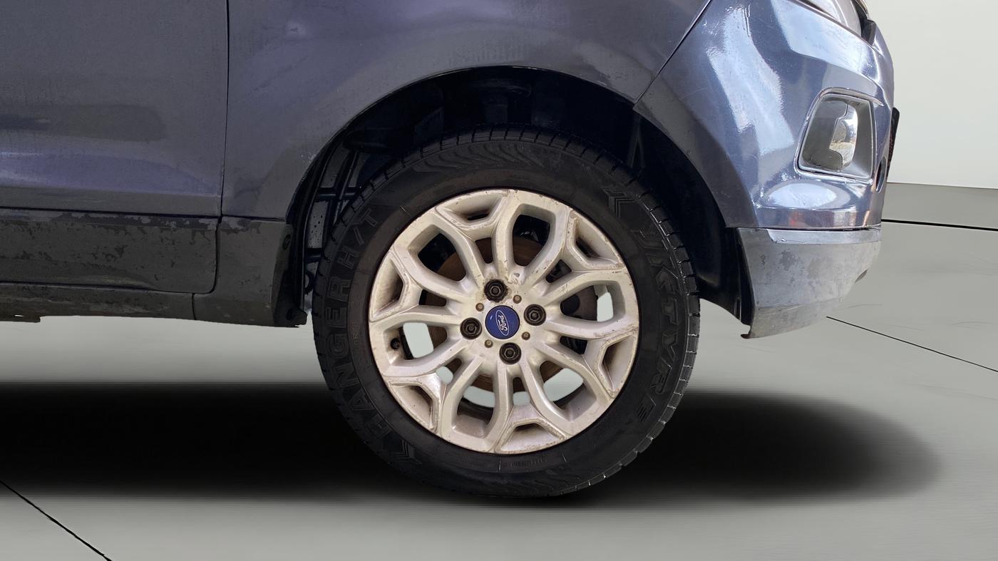 2014 Ford Ecosport TITANIUM 1.5L DIESEL, Diesel, Manual, 1,01,255 km, Right Front Wheel