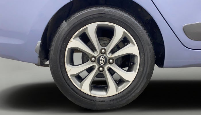 2014 Hyundai Xcent SX 1.2 (O), Petrol, Manual, 43,037 km, Right Rear Wheel