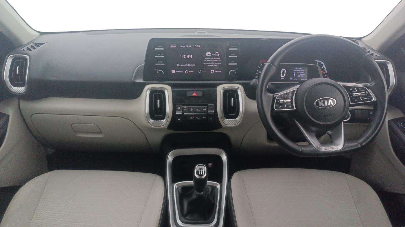 2021 KIA SONET HTX 1.0 IMT, Petrol, Manual, 42,041 km, Dashboard