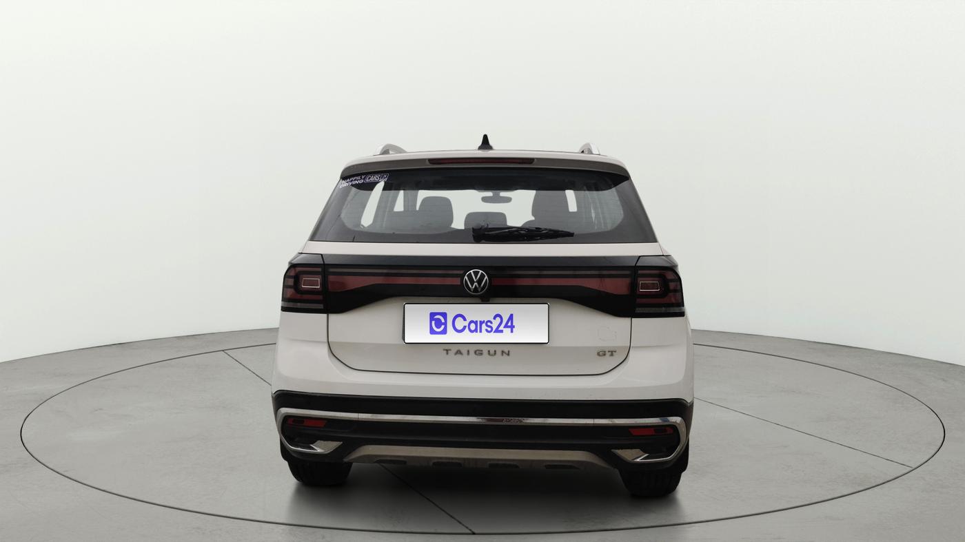 2022 Volkswagen TAIGUN GT PLUS 1.5 TSI DSG, Petrol, Automatic, 1,32,188 km, Back/Rear