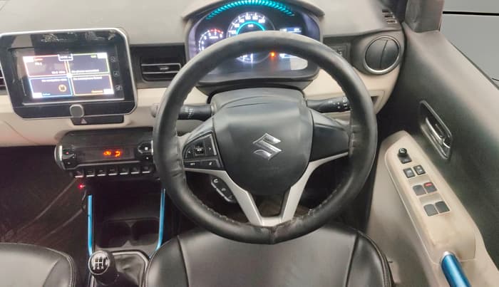 2017 Maruti IGNIS ALPHA 1.2, Petrol, Manual, 73,900 km, Steering Wheel Close Up