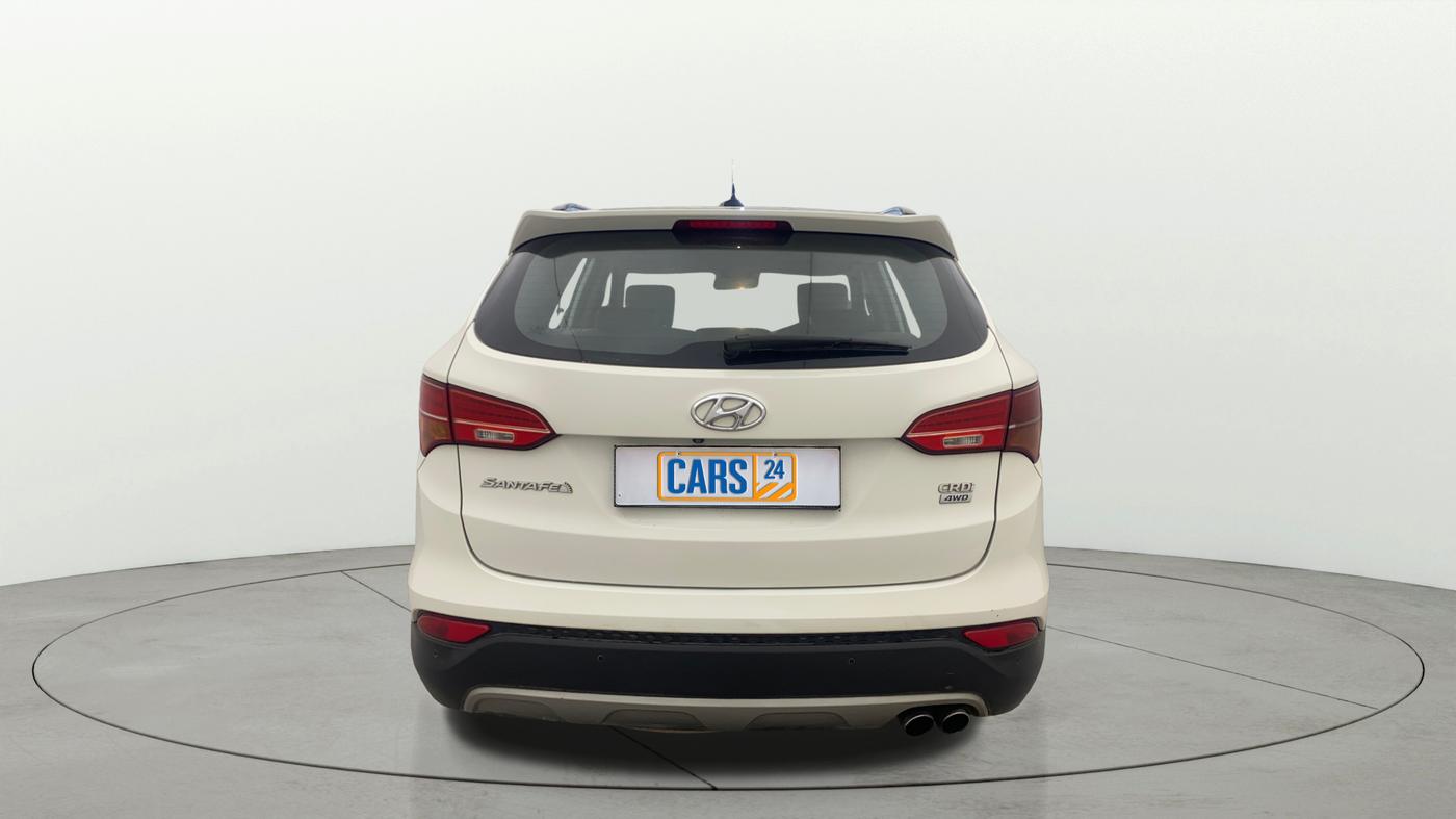 2015 Hyundai Santa Fe 4 WD AT, Diesel, Automatic, 81,011 km, Back/Rear