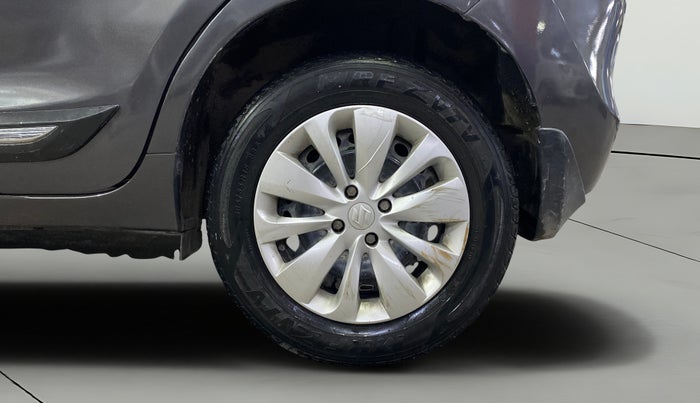 2017 Maruti Baleno DELTA PETROL 1.2, Petrol, Manual, 58,495 km, Left Rear Wheel