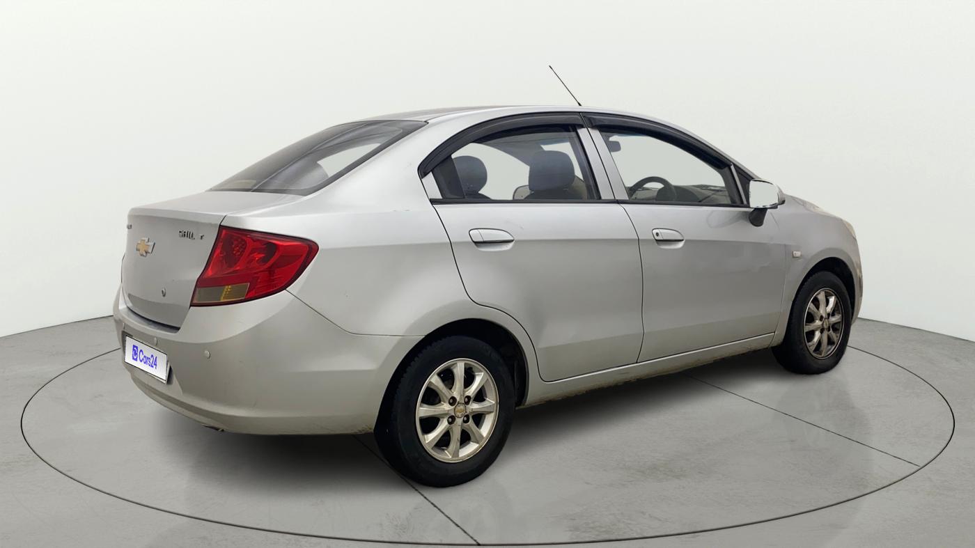 2013 Chevrolet Sail 1.2 LT ABS, Petrol, Manual, 87,619 km, Right Back Diagonal