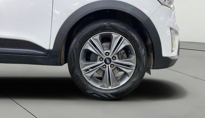 2018 Hyundai Creta SX PLUS AT 1.6 DIESEL, Diesel, Automatic, 96,448 km, Right Front Wheel