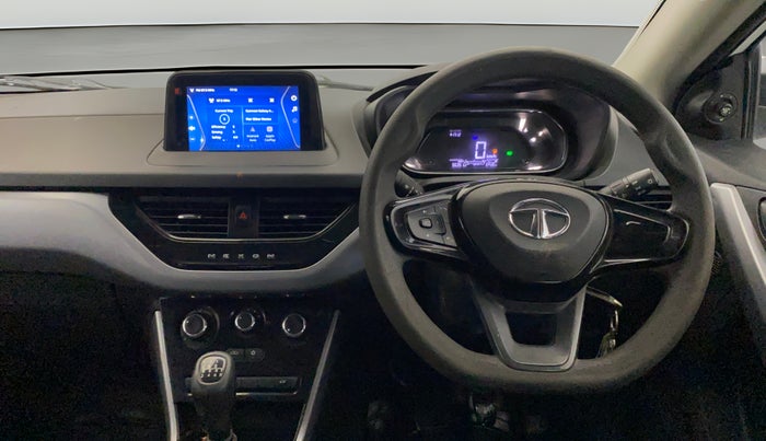 2022 Tata NEXON XM PLUS SUNROOF PETROL, Petrol, Manual, 56,339 km, Steering Wheel Close Up