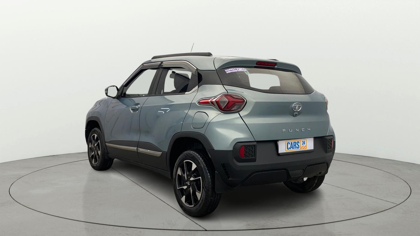 2023 Tata PUNCH ACCOMPLISHED DAZZLE CAMO MT, Petrol, Manual, 40,387 km, Left Back Diagonal