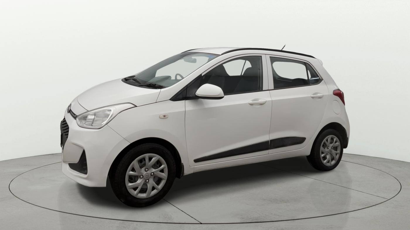 2019 Hyundai Grand i10 MAGNA 1.2 KAPPA VTVT, CNG, Manual, 42,151 km, Left Front Diagonal