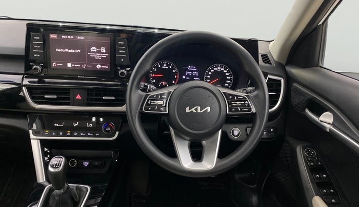 2022 KIA SELTOS HTK PLUS 1.5 IMT, Petrol, Manual, 46,999 km, Steering Wheel Close Up