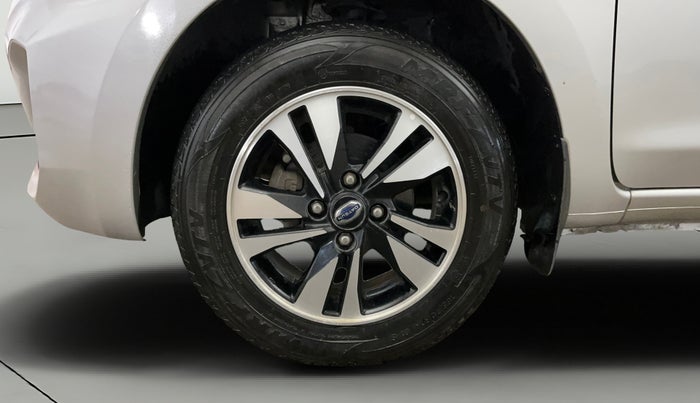 2019 Datsun Go T(O), Petrol, Manual, 16,487 km, Left Front Wheel
