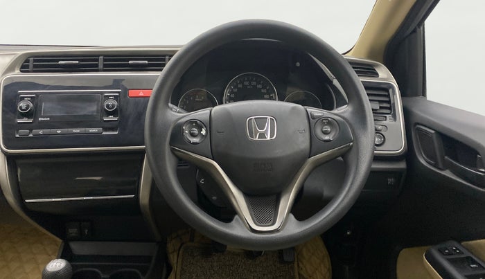 2014 Honda City 1.5L I-DTEC SV, Diesel, Manual, 1,13,792 km, Steering Wheel Close Up