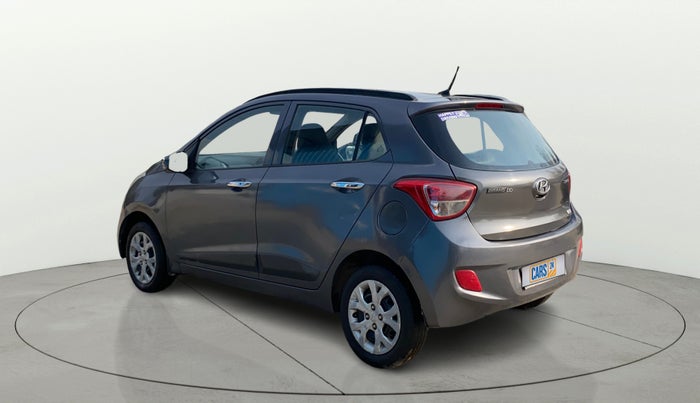 2014 Hyundai Grand i10 SPORTZ 1.2 KAPPA VTVT, Petrol, Manual, 40,871 km, Left Back Diagonal