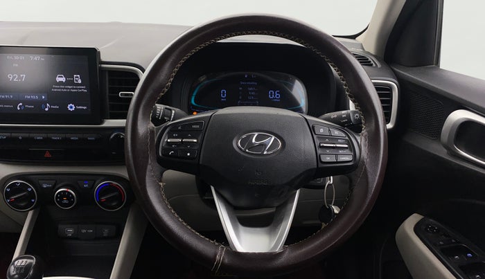 2023 Hyundai VENUE S(O) 1.2, Petrol, Manual, 75,498 km, Steering Wheel Close Up