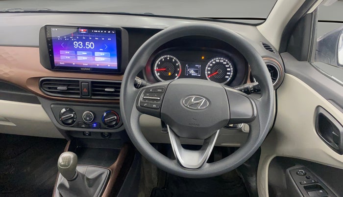 2022 Hyundai AURA S 1.2 CNG, CNG, Manual, 66,968 km, Steering Wheel Close Up