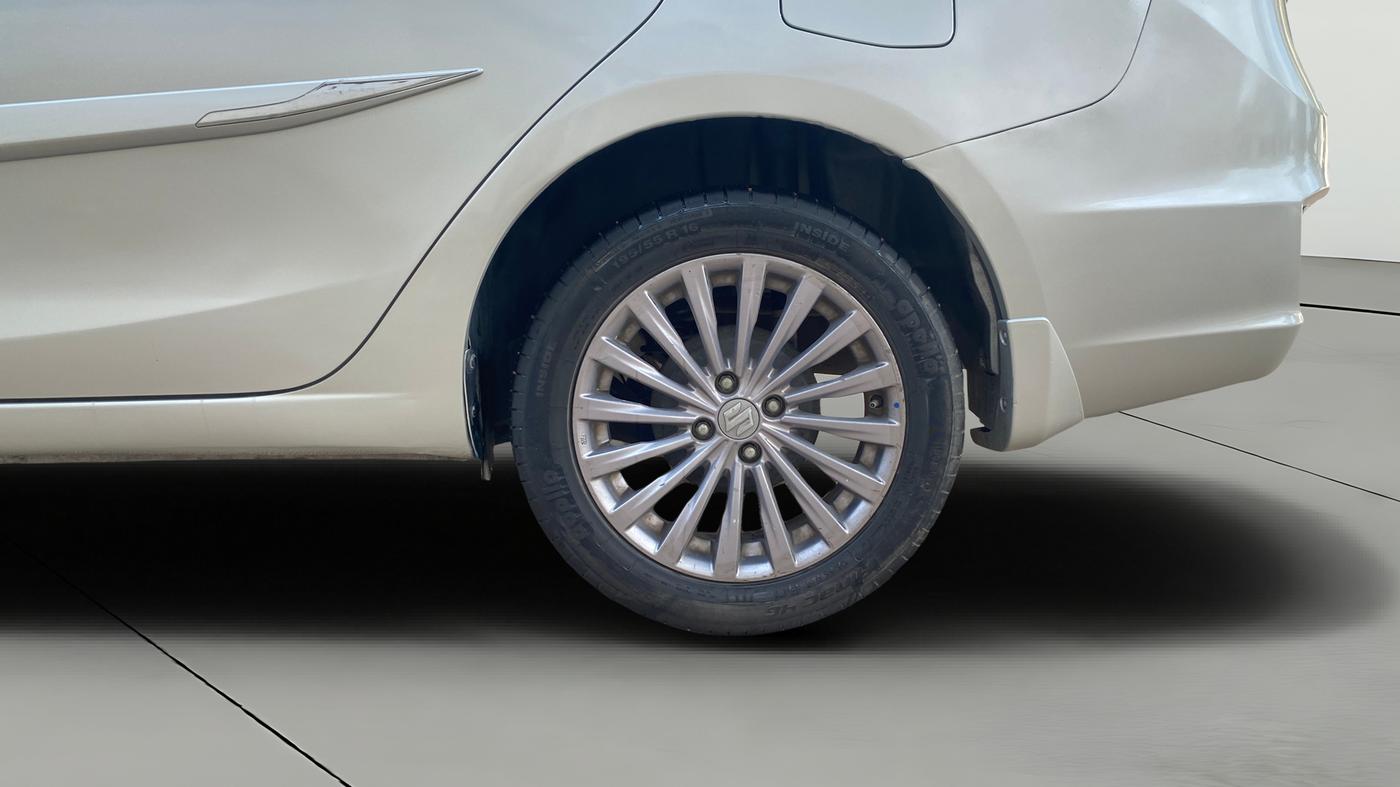 2018 Maruti Ciaz ALPHA 1.4 PETROL, Petrol, Manual, 97,248 km, Left Rear Wheel