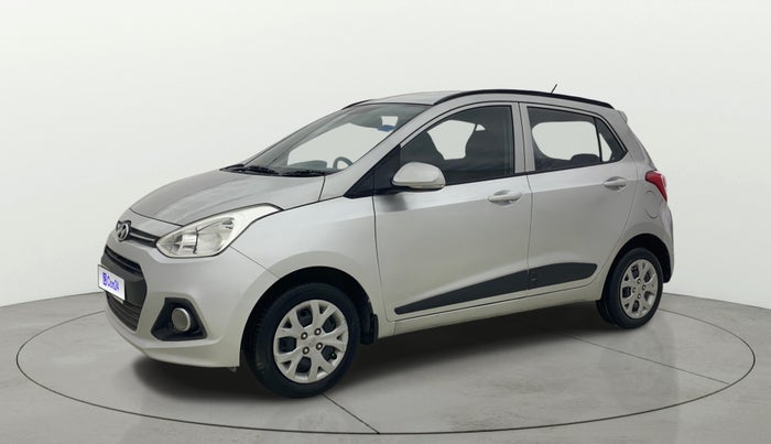 2016 Hyundai Grand i10 SPORTZ 1.2 KAPPA VTVT, CNG, Manual, 25,982 km, Left Front Diagonal