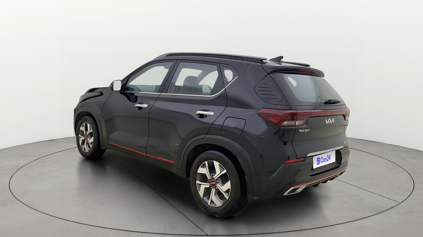 2023 KIA SONET GTX PLUS 1.0 DCT, Petrol, Automatic, 25,495 km, Left Back Diagonal