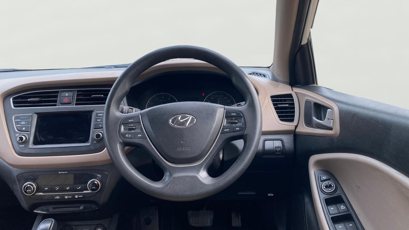 2018 Hyundai Elite i20 ASTA 1.2  CVT, Petrol, Automatic, 53,986 km, Steering Wheel Close Up