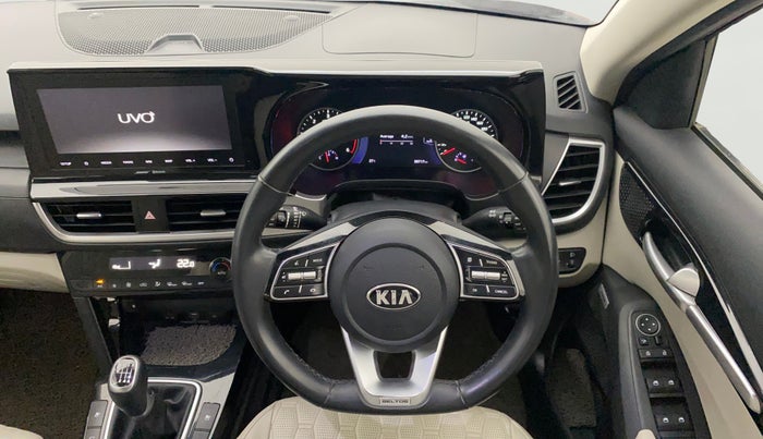 2019 KIA SELTOS HTX PLUS 1.5 DIESEL, Diesel, Manual, 38,707 km, Steering Wheel Close Up