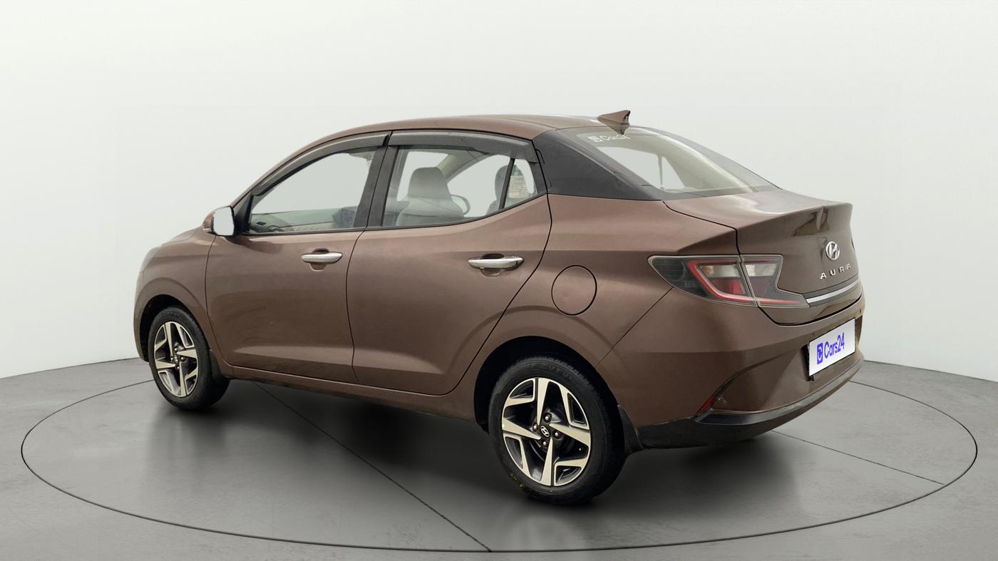 2020 Hyundai AURA SX 1.2, Petrol, Manual, 75,104 km, Left Back Diagonal