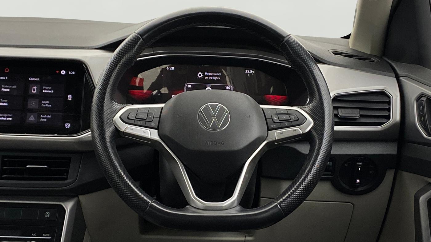 2022 Volkswagen TAIGUN GT PLUS 1.5 TSI DSG, Petrol, Automatic, 42,856 km, Steering Wheel Close Up