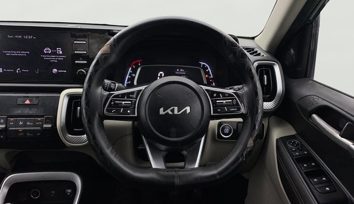 2022 KIA SONET HTX 1.5, Diesel, Manual, 62,110 km, Steering Wheel Close Up