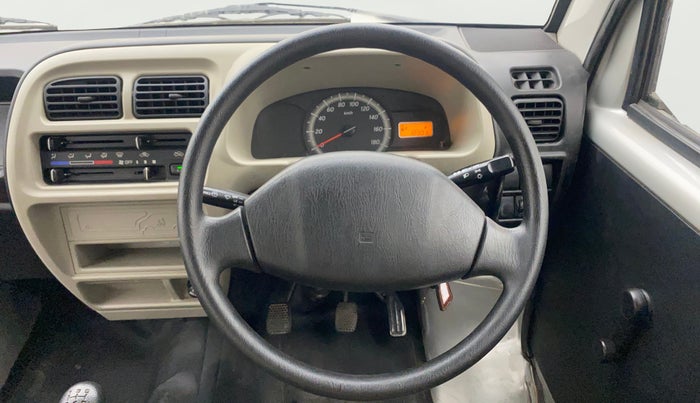 2017 Maruti Eeco 5 STR WITH A/C+HTR, Petrol, Manual, 12,281 km, Steering Wheel Close Up
