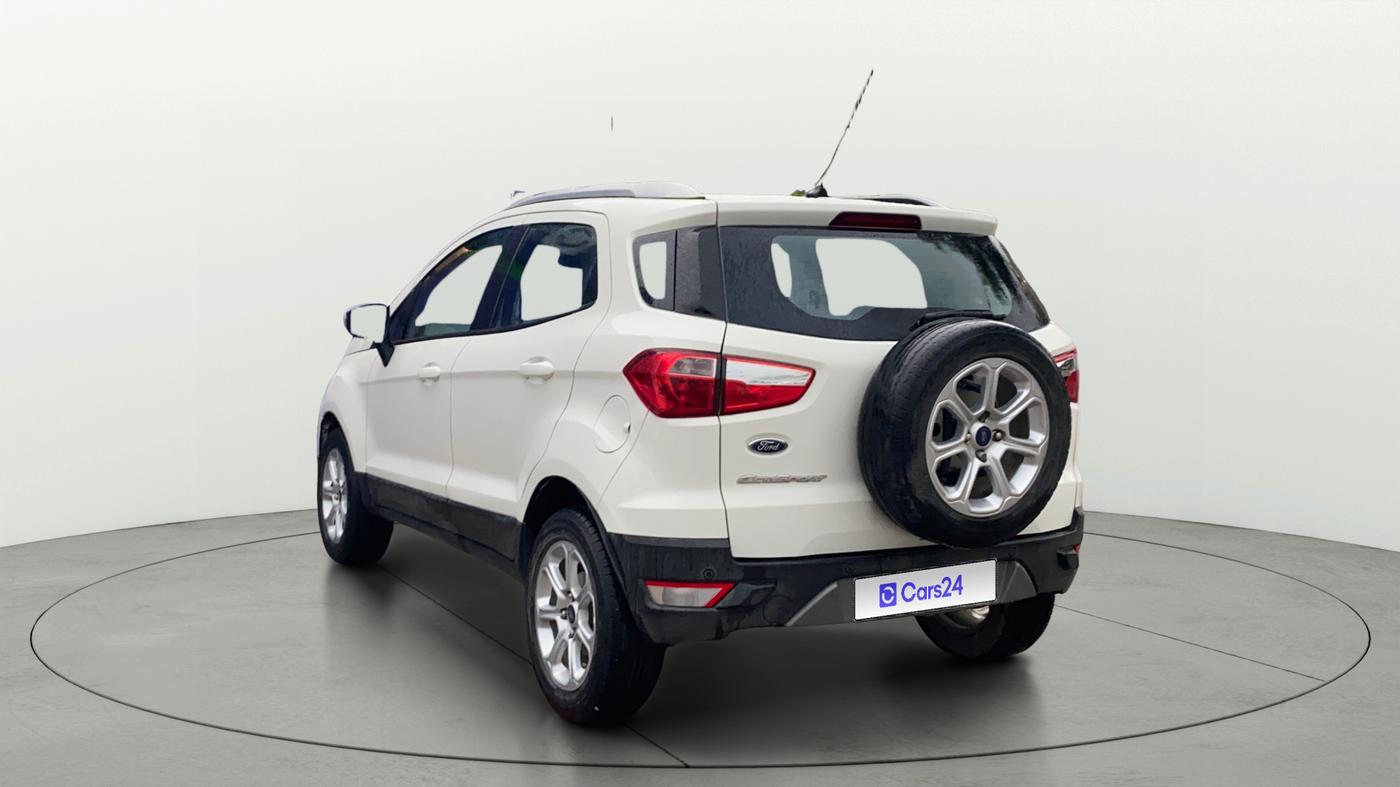 2019 Ford Ecosport TITANIUM + 1.5L PETROL AT, Petrol, Automatic, 35,325 km, Left Back Diagonal