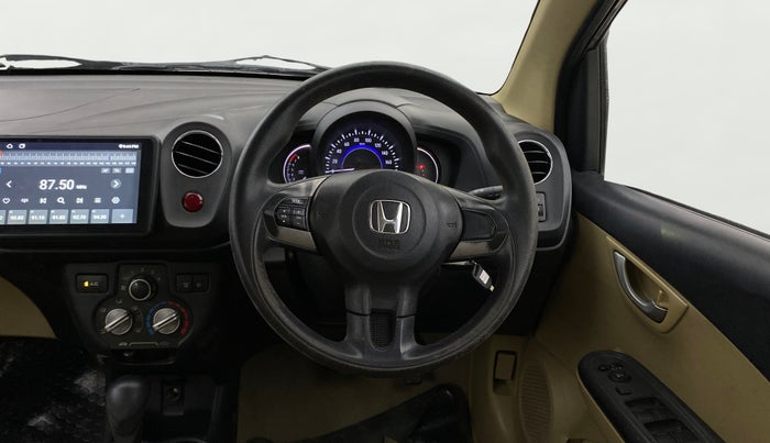 2015 Honda Brio VX AT, Petrol, Automatic, 66,331 km, Steering Wheel Close Up