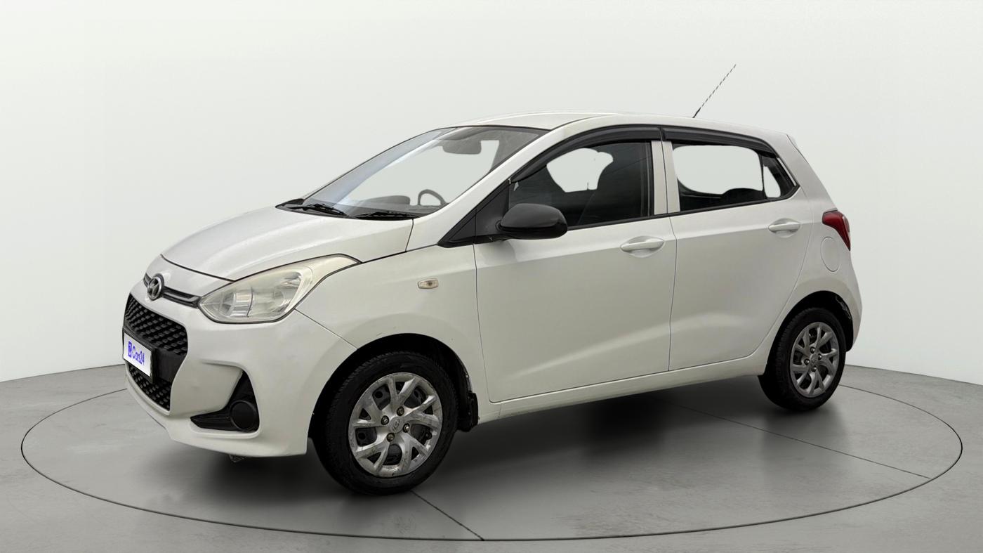 2017 Hyundai Grand i10 SPORTZ 1.2 KAPPA VTVT, Petrol, Manual, 70,893 km, Left Front Diagonal