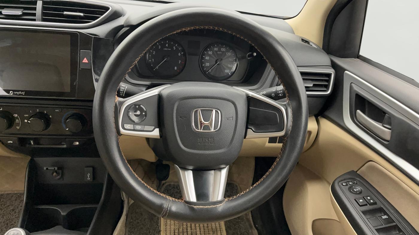 2021 Honda Amaze 1.2L I-VTEC S, Petrol, Manual, 18,004 km, Steering Wheel Close Up