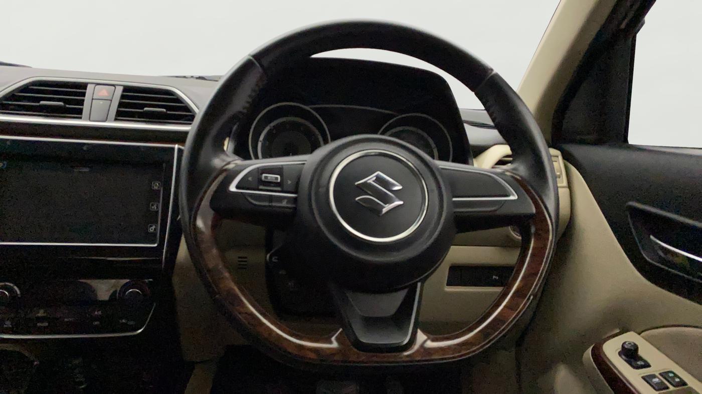 2019 Maruti Dzire ZXI PLUS AMT, Petrol, Automatic, 37,531 km, Steering Wheel Close Up