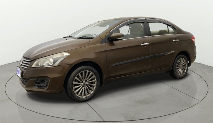 2016 Maruti Ciaz ZXI+, CNG, Manual, 59,334 km, Left Front Diagonal