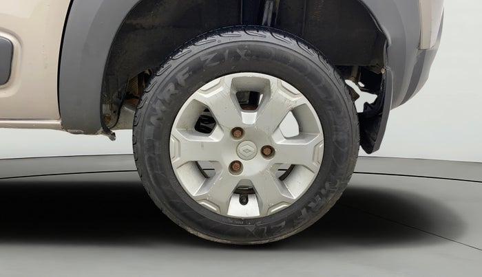 2017 Renault Kwid CLIMBER 1.0, Petrol, Manual, 70,982 km, Left Rear Wheel