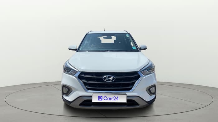 2018 Hyundai Creta SX AT 1.6 PETROL, Petrol, Automatic, 1,14,654 km, Front