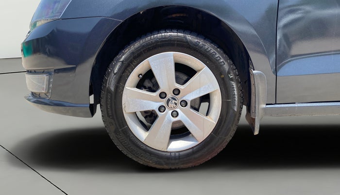 2020 Skoda Rapid 1.0 AMBITION TSI MT, Petrol, Manual, 1,27,714 km, Left Front Wheel