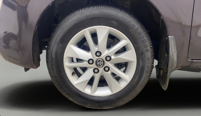 2017 Toyota Innova Crysta 2.4 GX 7 STR, Diesel, Manual, 86,454 km, Left Front Wheel