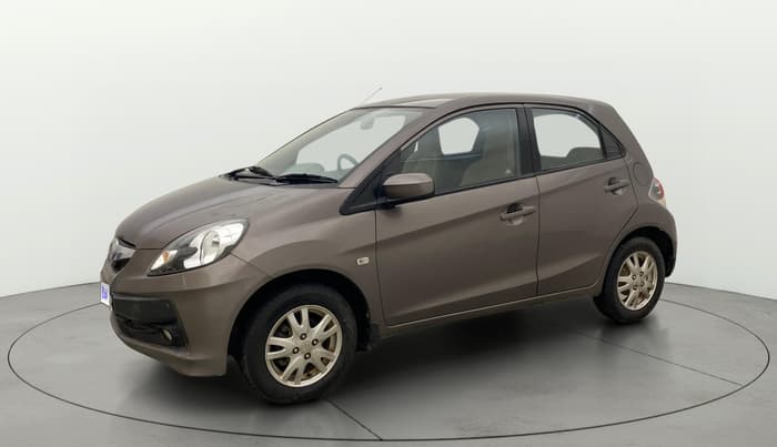 2013 Honda Brio V MT, Petrol, Manual, 64,997 km, Left Front Diagonal