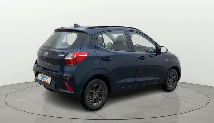 2020 Hyundai GRAND I10 NIOS SPORTZ AMT 1.2 KAPPA VTVT, Petrol, Automatic, 47,968 km, Right Back Diagonal